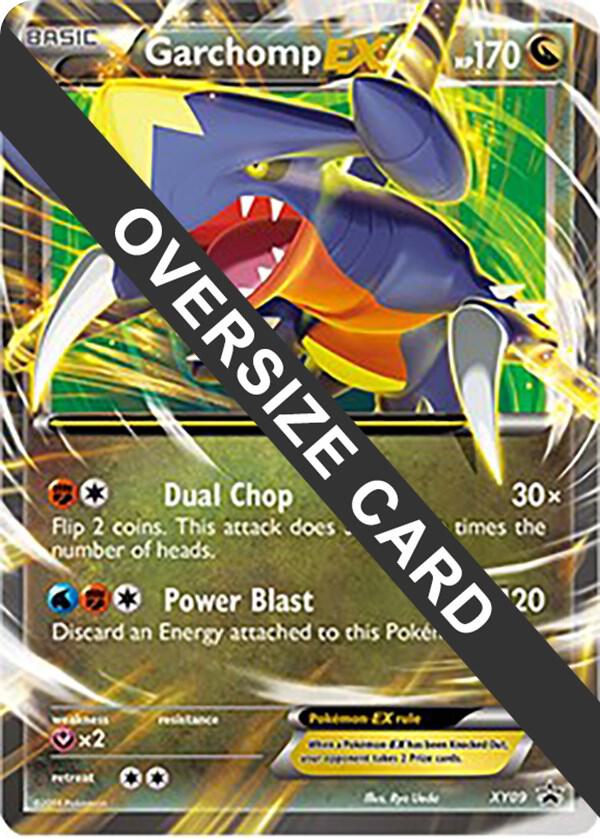 Garchomp EX - XY09 (XY Black Star Promo) XY09 — Jumbo Cards (English Pokémon TCG card)