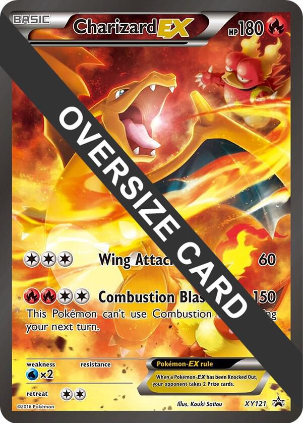 Charizard EX - XY121 (XY Black Star Promos) XY121 — Jumbo Cards (English Pokémon TCG card)