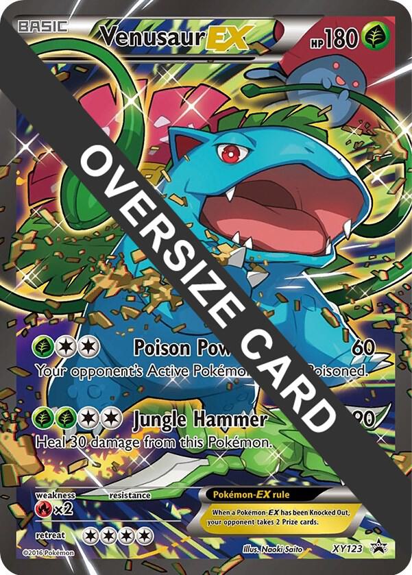 Venusaur EX - XY123 XY123 — Jumbo Cards (English Pokémon TCG card)