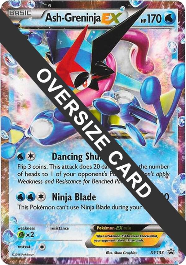 Ash-Greninja EX - XY133 (XY Black Star Promos) XY133 — Jumbo Cards (English Pokémon TCG card)