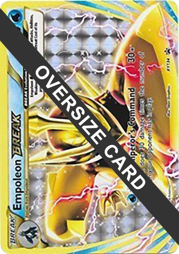 Empoleon BREAK - XY134 (XY Black Star Promos) XY134 — Jumbo Cards (English Pokémon TCG card)