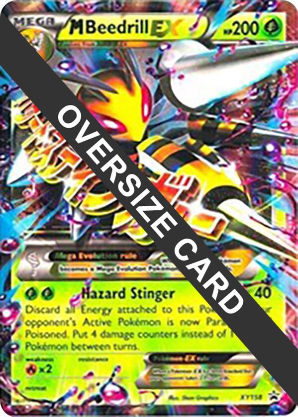 M Beedrill EX - XY158 XY158 — Jumbo Cards (English Pokémon TCG card)