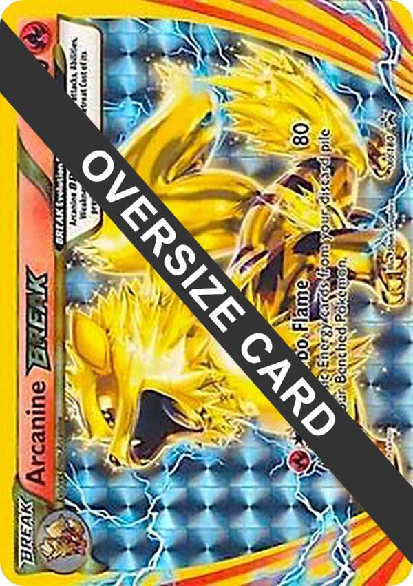 Arcanine BREAK - XY180 (XY Black Star Promos) XY180 — Jumbo Cards (English Pokémon TCG card)