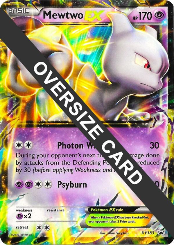 Mewtwo EX - XY183 XY183 — Jumbo Cards (English Pokémon TCG card)