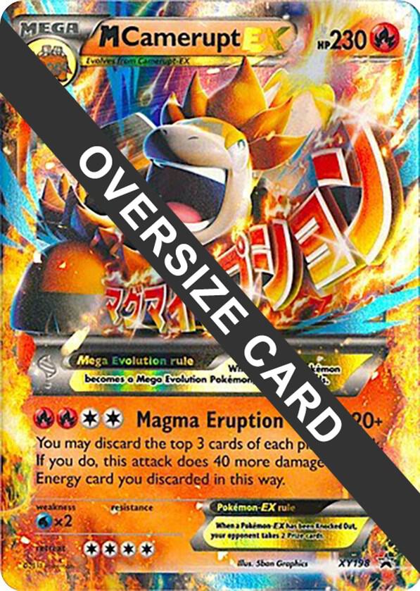 M Camerupt EX - XY198 XY198 — Jumbo Cards (English Pokémon TCG card)