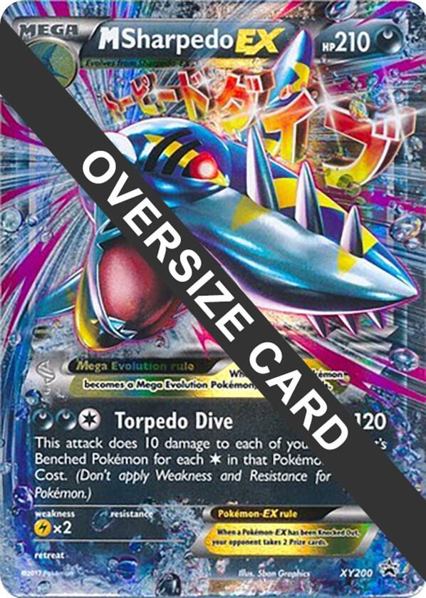 M Sharpedo EX - XY200 XY200 — Jumbo Cards (English Pokémon TCG card)