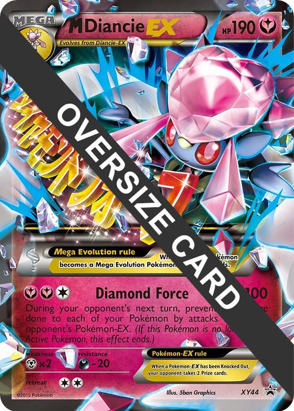 M Diancie EX - XY44 XY44 — Jumbo Cards (English Pokémon TCG card)