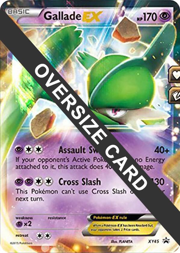 Gallade EX - XY45 (XY Black Star Promo) XY45 — Jumbo Cards (English Pokémon TCG card)