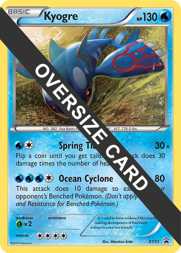 Kyogre - XY51 XY51 — Jumbo Cards (English Pokémon TCG card)