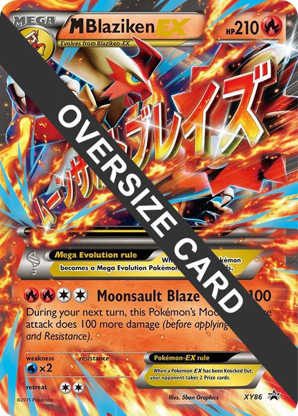 M Blaziken EX - XY86 XY86 — Jumbo Cards (English Pokémon TCG card)