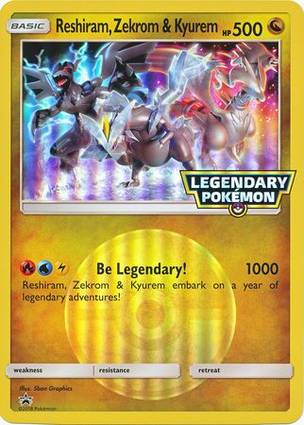 Reshiram, Zekrom & Kyurem — Jumbo Cards (English Pokémon TCG card)