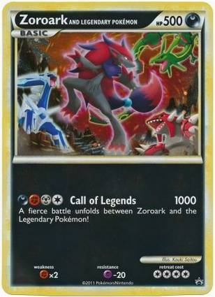Zoroark & Legendary Pokemon — Jumbo Cards (English Pokémon TCG card)