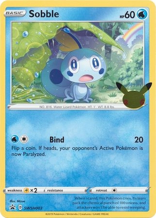 Sobble SWSH003 — Jumbo Cards (English Pokémon TCG card)