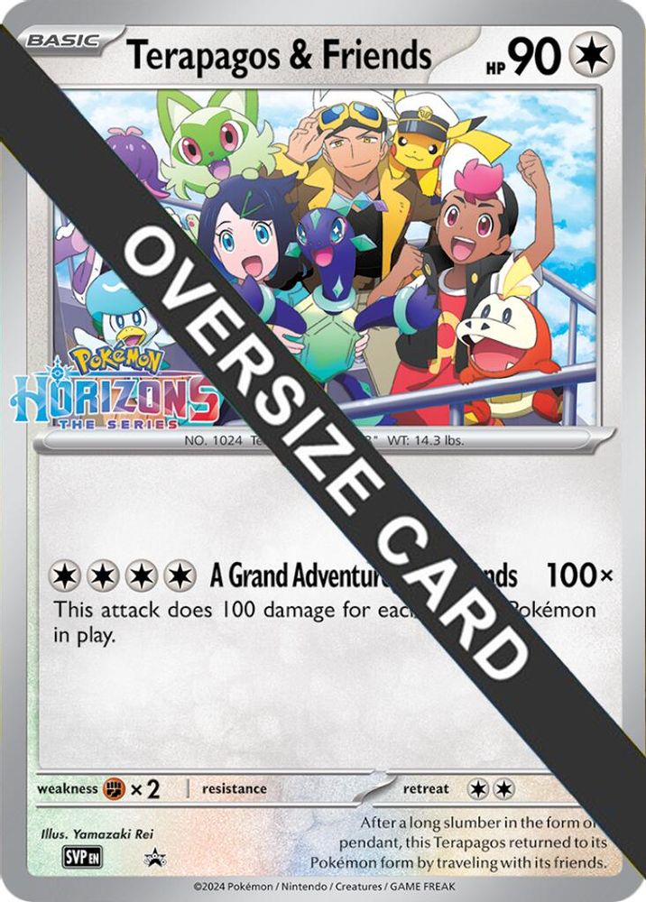 Terapagos & Friends — Jumbo Cards (English Pokémon TCG card)