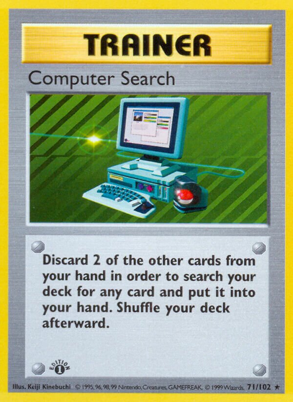 Computer Search 071/102 — Base Set (English Pokémon TCG card)