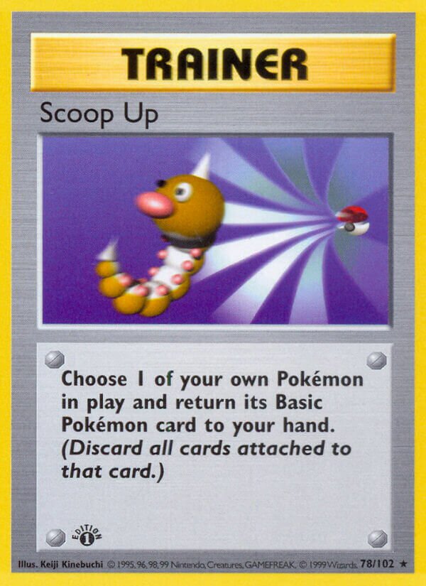 Scoop Up 078/102 — Base Set (English Pokémon TCG card)