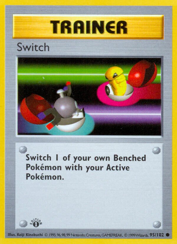 Switch 095/102 — Base Set (English Pokémon TCG card)