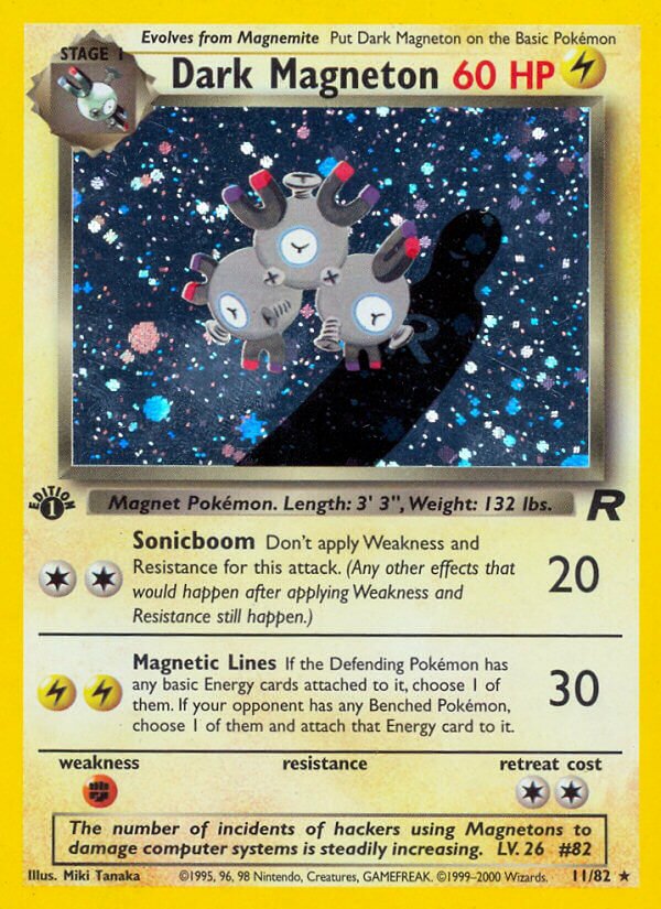 Dark Magneton 011/83 — Team Rocket (English Pokémon TCG card)