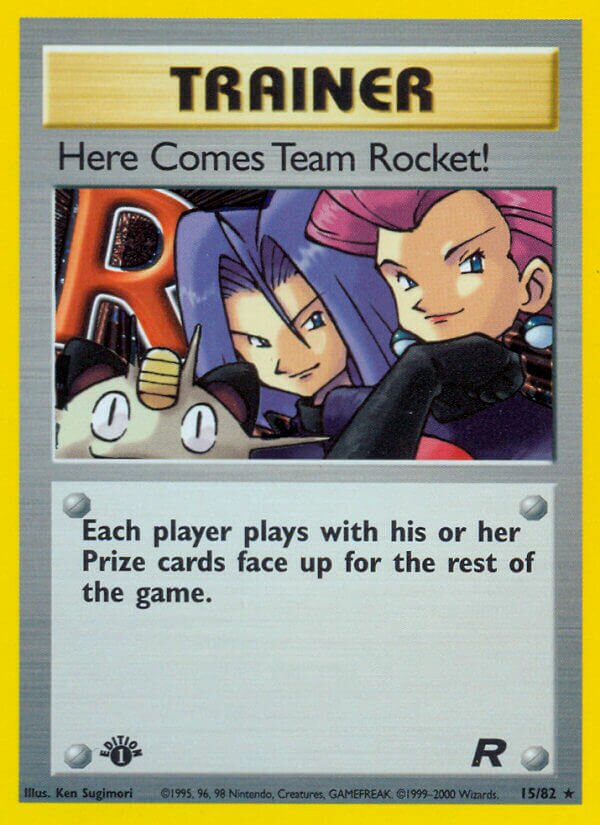 Here Comes Team Rocket! 015/83 — Team Rocket (English Pokémon TCG card)