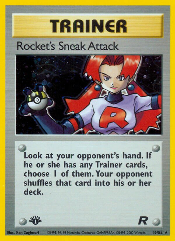 Rocket's Sneak Attack 016/83 — Team Rocket (English Pokémon TCG card)
