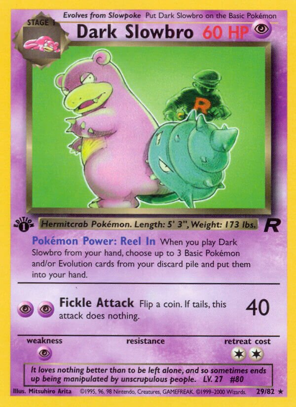 Dark Slowbro 029/83 — Team Rocket (English Pokémon TCG card)