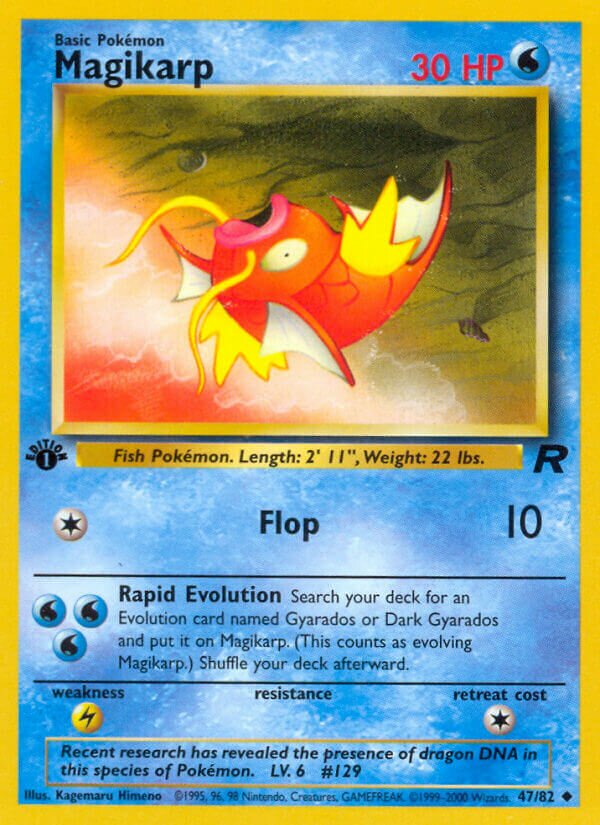 Magikarp 047/83 — Team Rocket (English Pokémon TCG card)