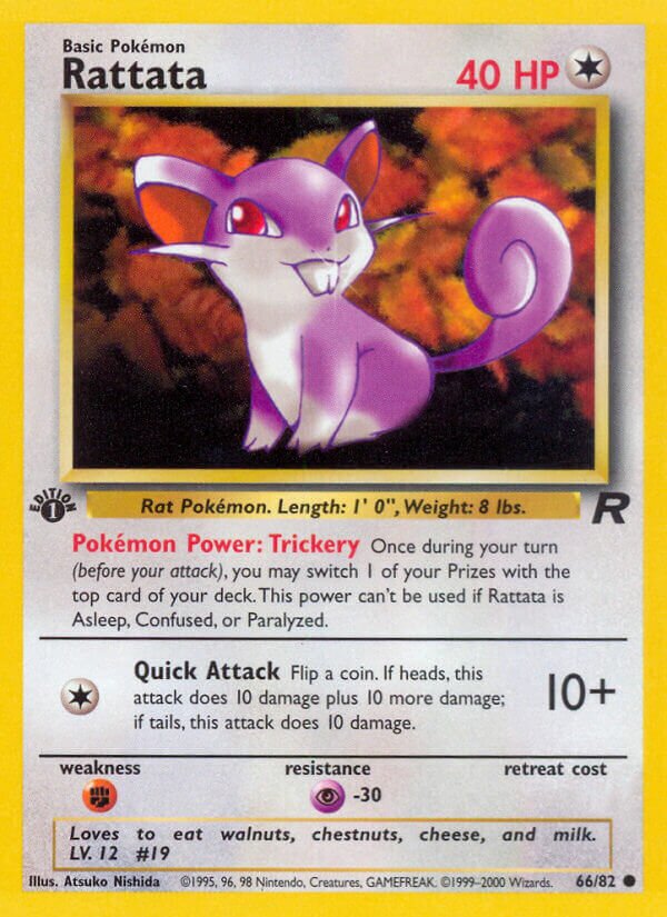 Rattata 066/83 — Team Rocket (English Pokémon TCG card)