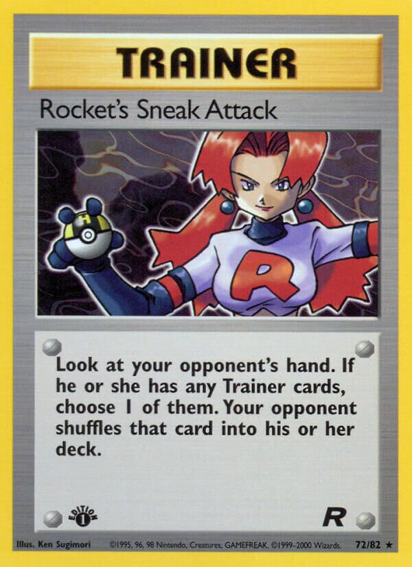 Rocket's Sneak Attack 072/83 — Team Rocket (English Pokémon TCG card)