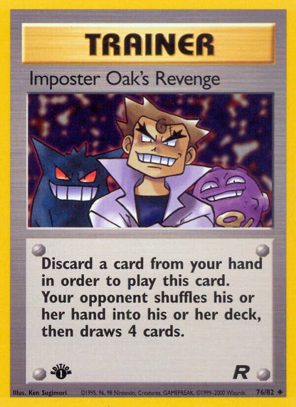 Imposter Oak's Revenge 076/83 — Team Rocket (English Pokémon TCG card)