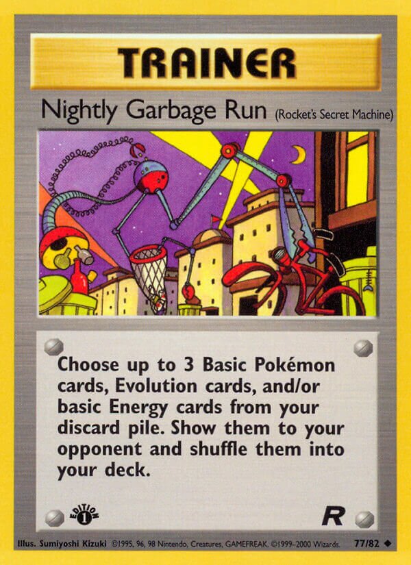 Nightly Garbage Run 077/83 — Team Rocket (English Pokémon TCG card)