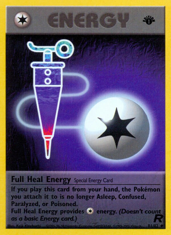 Full Heal Energy 081/83 — Team Rocket (English Pokémon TCG card)