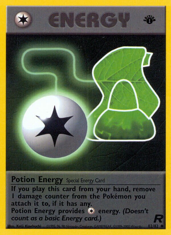 Potion Energy 082/83 — Team Rocket (English Pokémon TCG card)