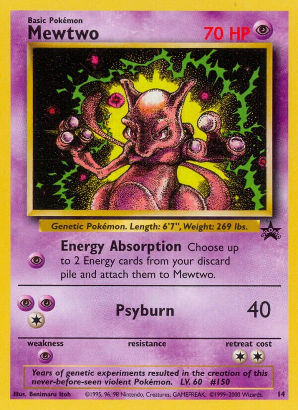 Mewtwo 014/53 — Wizards of the Coast Promos (English Pokémon TCG card)