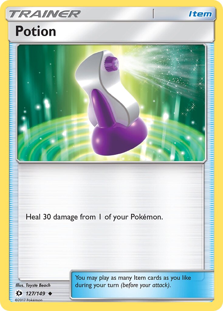 Potion 127 — Battle Academy 2020 (Charizard) (English Pokémon TCG card)