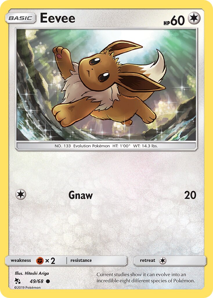 Eevee 049 — Battle Academy 2020 (Charizard) (English Pokémon TCG card)