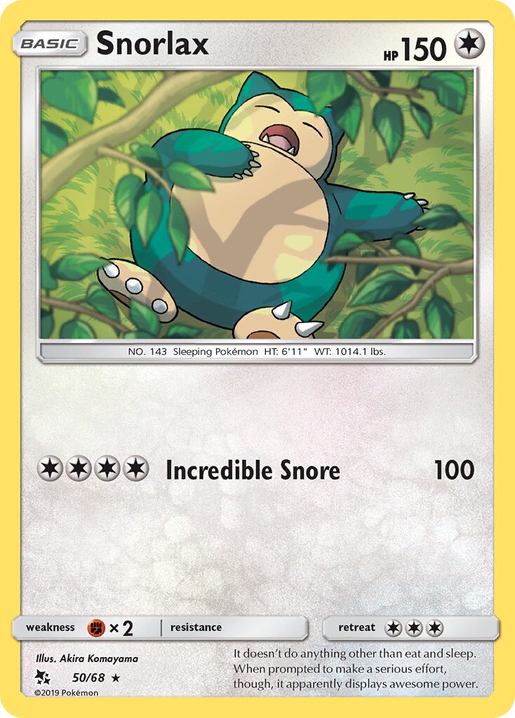 Snorlax 050 — Battle Academy 2020 (Mewtwo) (English Pokémon TCG card)