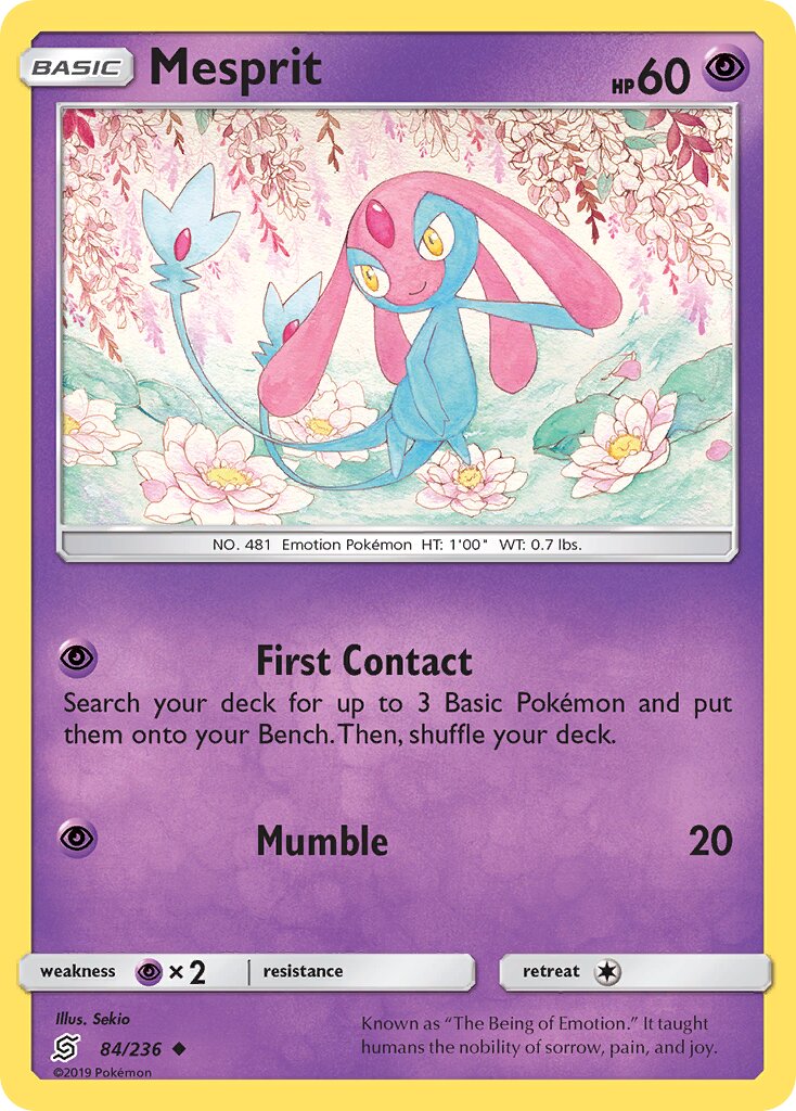 Mesprit 084 — Battle Academy 2020 (Mewtwo) (English Pokémon TCG card)