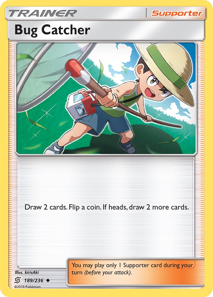 Bug Catcher 189 — Battle Academy 2020 (Pikachu) (English Pokémon TCG card)