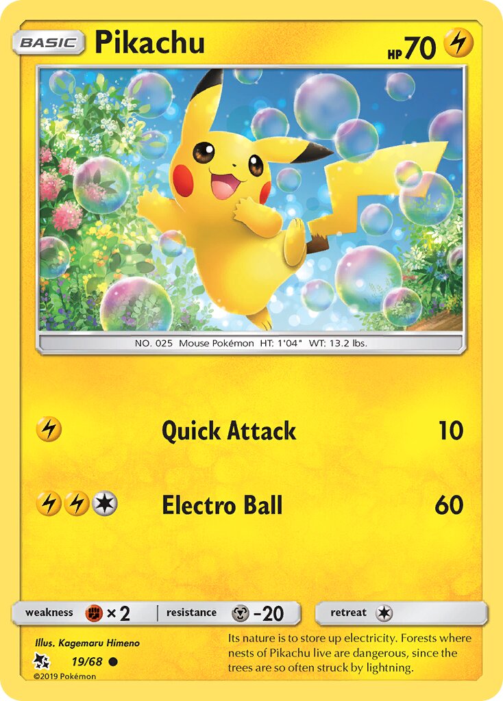 Pikachu 019 — Battle Academy 2020 (Pikachu) (English Pokémon TCG card)