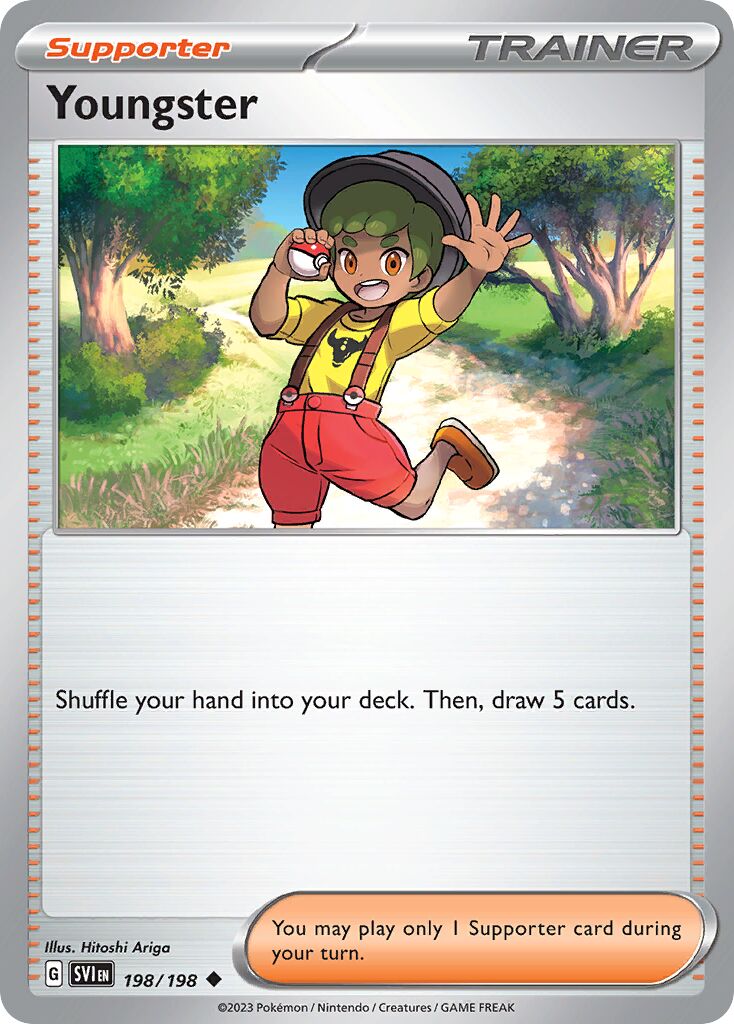 Youngster 198 — Battle Academy 2024 (Pikachu) (English Pokémon TCG card)