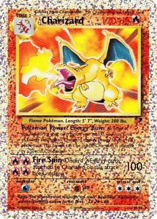 Charizard 001 — Box Toppers (Legendary Collection) (English Pokémon TCG card)