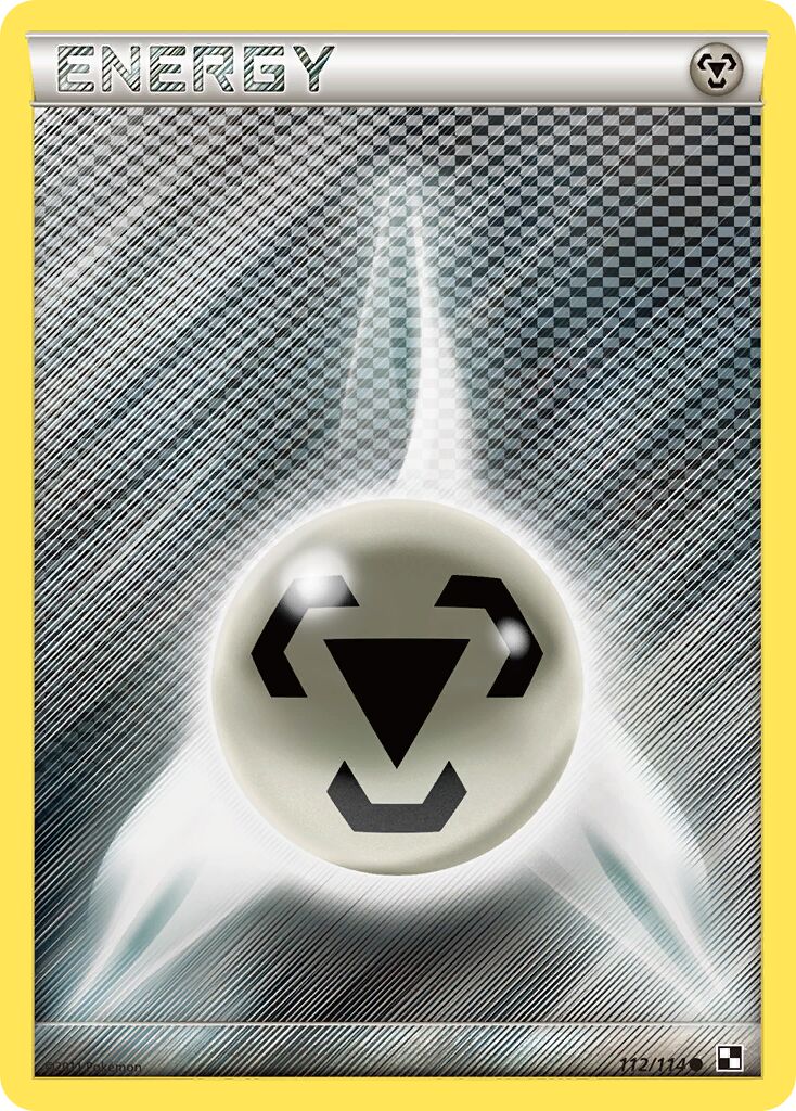 Metal Energy 112/115 — Black & White (English Pokémon TCG card)