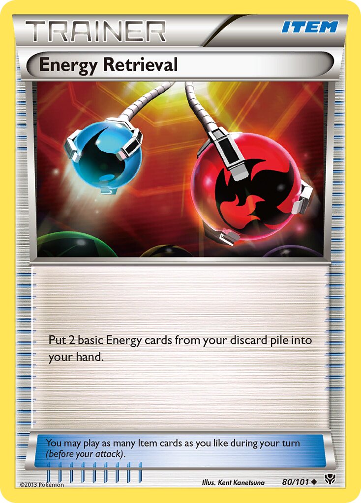 Energy Retrieval 080/105 — Plasma Blast (English Pokémon TCG card)