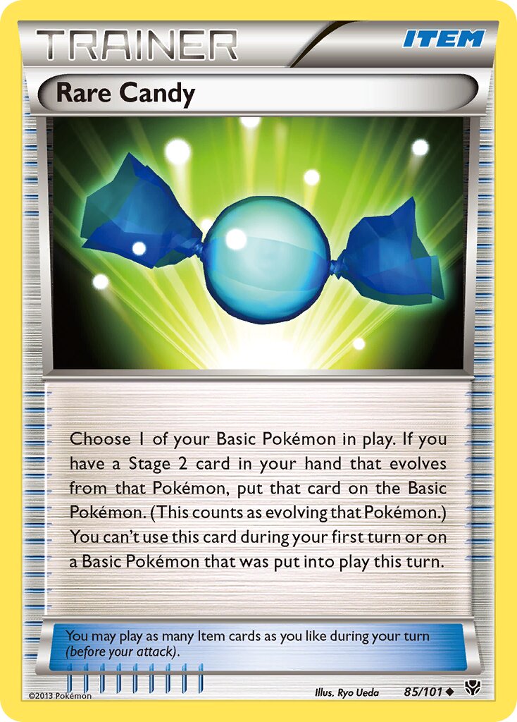 Rare Candy 085/105 — Plasma Blast (English Pokémon TCG card)