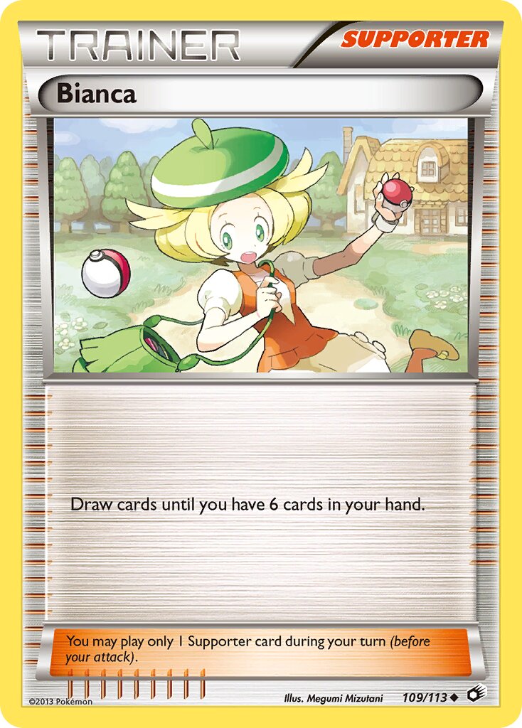 Bianca 109/140 — Legendary Treasures (English Pokémon TCG card)
