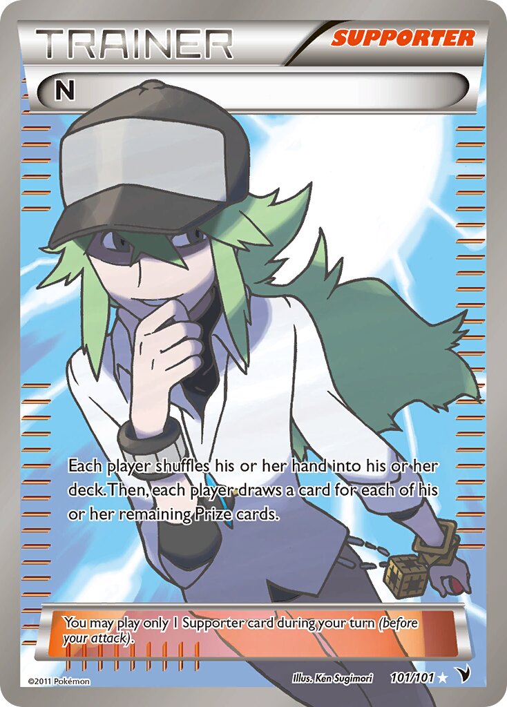 N 101/102 — Noble Victories (English Pokémon TCG card)