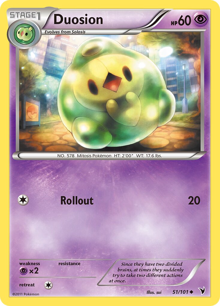 Duosion 051/102 — Noble Victories (English Pokémon TCG card)