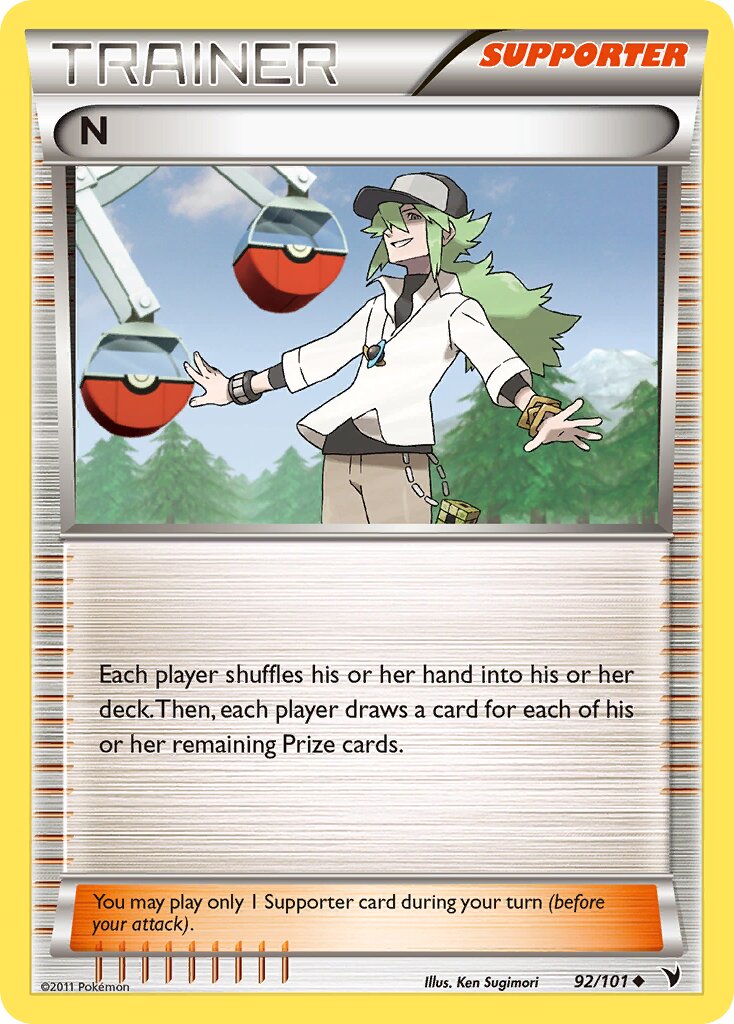 N 092/102 — Noble Victories (English Pokémon TCG card)
