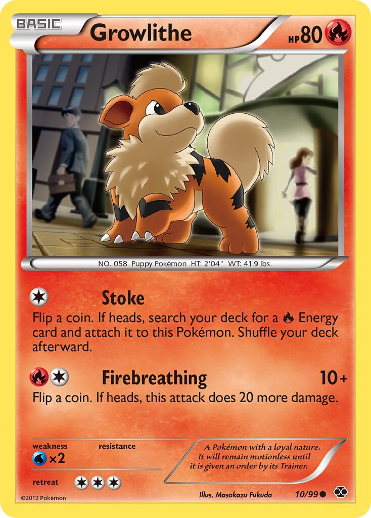 Growlithe 010/103 — Next Destinies (English Pokémon TCG card)