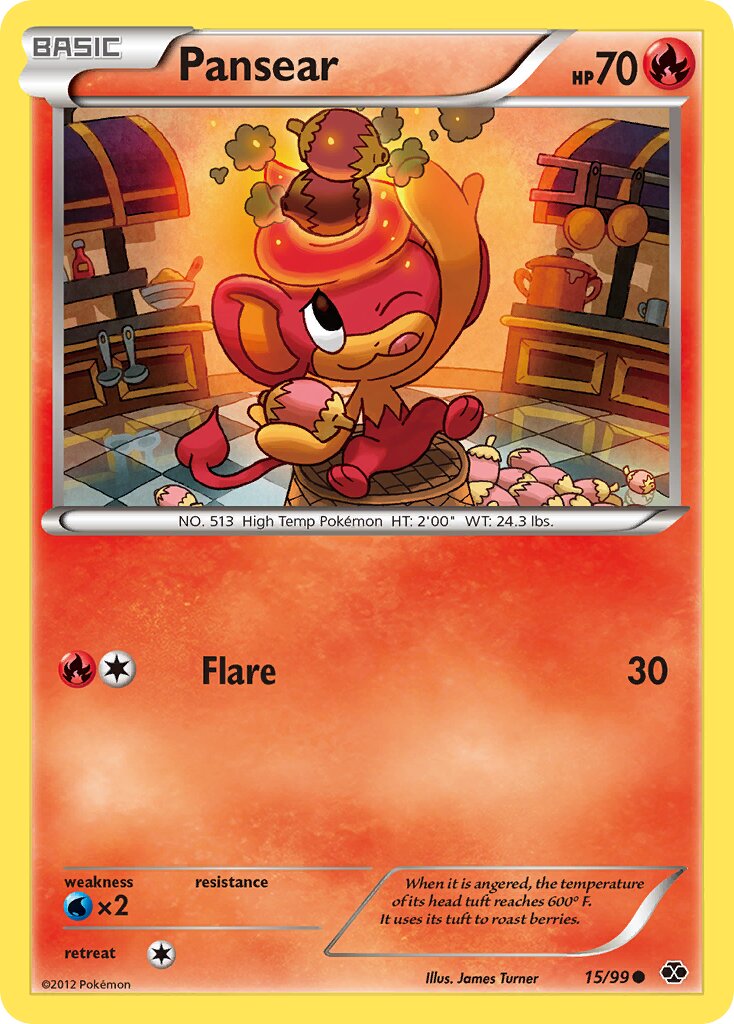 Pansear 015/103 — Next Destinies (English Pokémon TCG card)